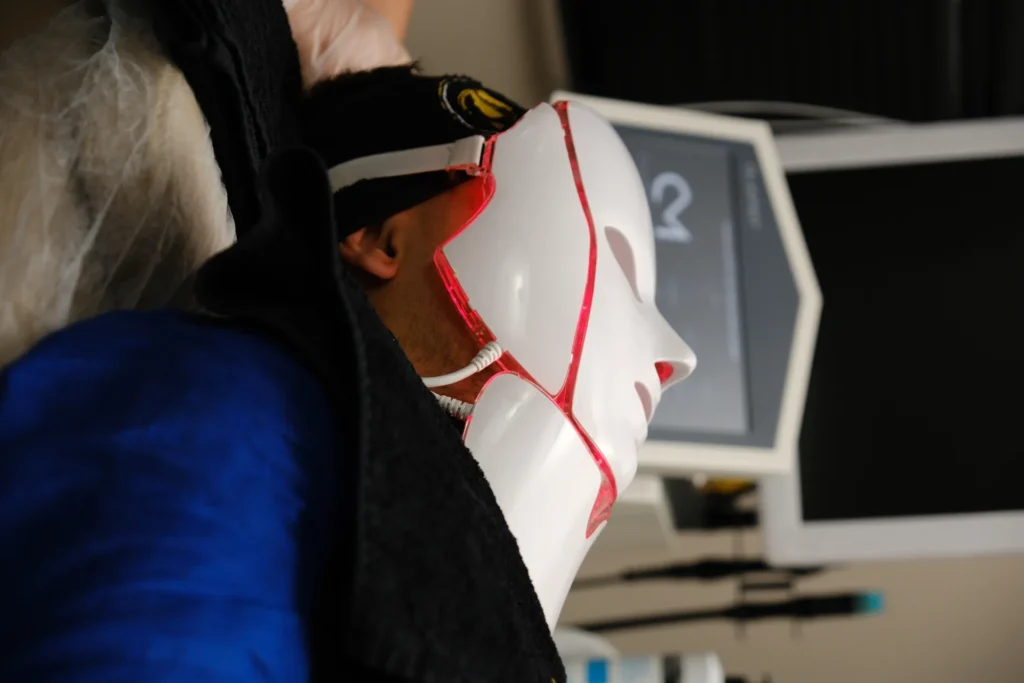 LED maske kırmızı ışık terapisi anti-aging